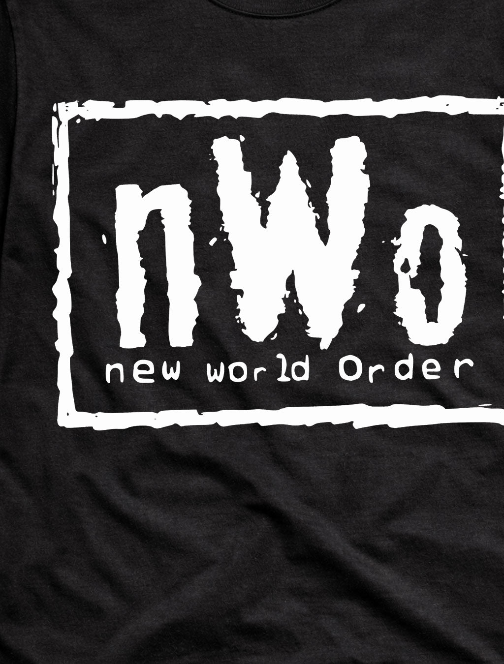 nWo – New World Order Original Logo Black & White Edition Adults & Kids Unisex T-Shirt