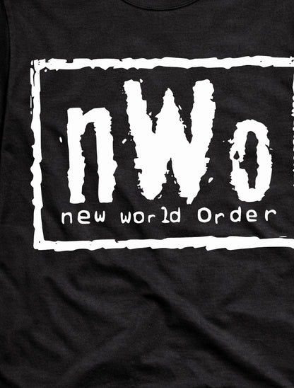 nWo – New World Order Original Logo Black & White Edition Adults & Kids Unisex T-Shirt