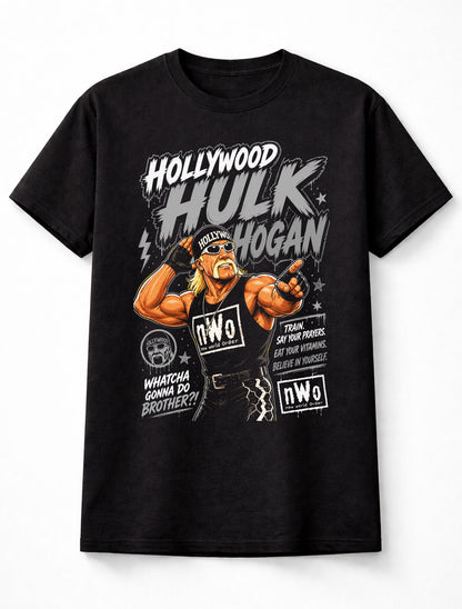 Hollywood Hulk Hogan nWo New World Order Wrestling Unisex T-Shirt