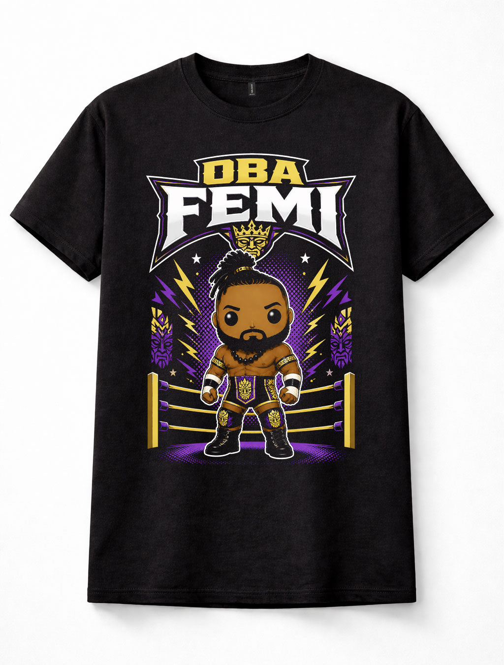 Oba Femi WWE NXT Ruler Nigerian Wrestling Champion Pop Unisex T-Shirt
