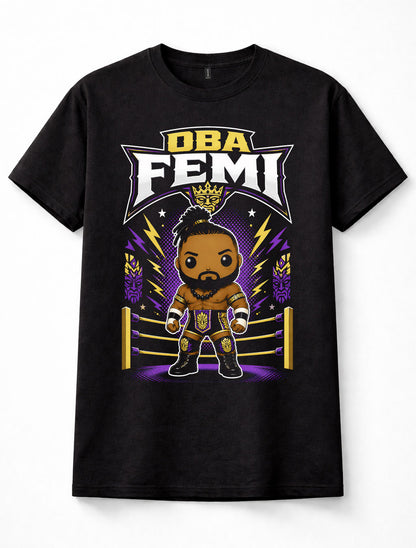 Oba Femi WWE NXT Ruler Nigerian Wrestling Champion Pop Unisex T-Shirt