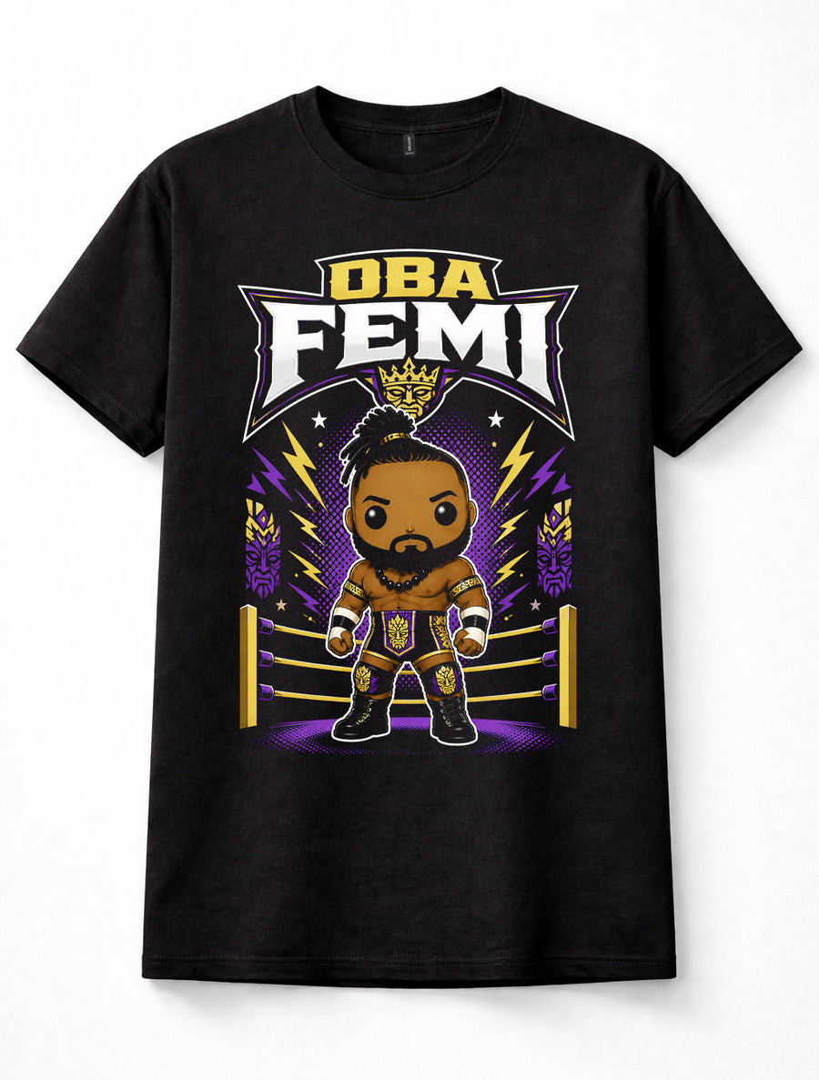 Oba Femi WWE NXT Ruler Nigerian Wrestling Champion Pop Unisex T-Shirt