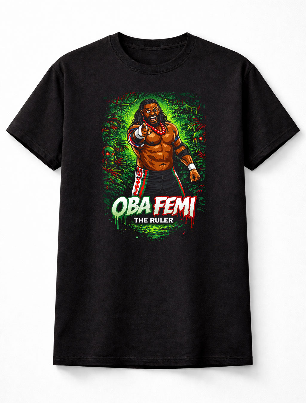 Oba Femi The Ruler WWE NXT Wrestling Graphic Unisex T-Shirt