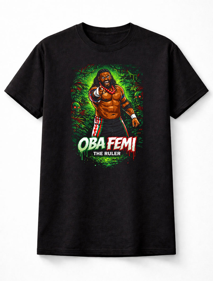 Oba Femi The Ruler WWE NXT Wrestling Graphic Unisex T-Shirt