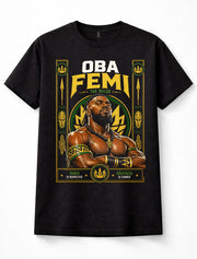 Oba Femi WWE NXT The Ruler Wrestling Graphic Unisex T-Shirt