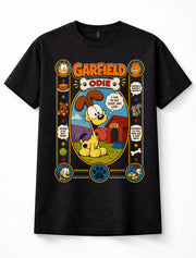 Garfield Odie Cartoon Dog Comic Character Graphic Gift Unisex T-Shirt