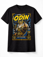 Odin Allfather Norse God Viking Mythology Raven Unisex T-Shirt