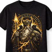 Odin Viking Norse Mythology Raven Warrior Unisex T-Shirt