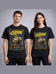Odin Allfather Norse God Viking Mythology Raven Unisex T-Shirt