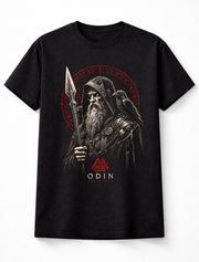 Odin Allfather Viking Norse Mythology Raven Unisex T-Shirt