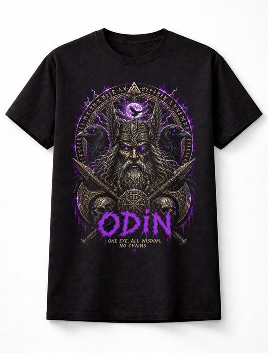Odin Raven Viking Warrior Norse Mythology Valhalla Unisex T-Shirt