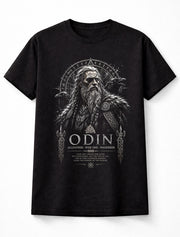 Odin Allfather Viking Raven Norse Mythology Valhalla Unisex T-Shirt