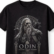 Odin Allfather Viking Raven Norse Mythology Valhalla Unisex T-Shirt