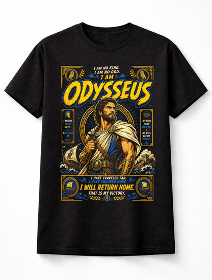 Odysseus Greek Hero Mythology Ithaca Trojan War Legend Unisex T-Shirt