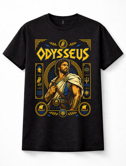 Odysseus Greek Mythology Odyssey Ancient Greece Trojan War Hero Unisex T-Shirt
