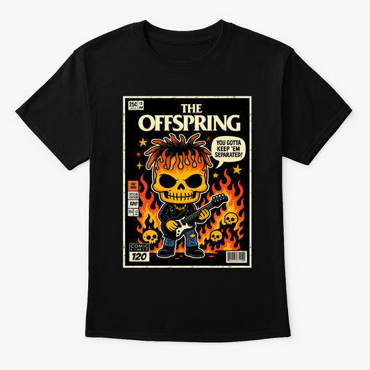 Offspring The Kids Arent Alright Punk Rock Funko Pop Style Unisex T-Shirt