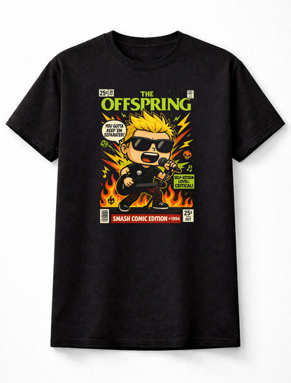 The Offspring Smash Comic Edition 1994 Keep ’Em Separated Punk Rock Adults & Kids Unisex T-Shirt