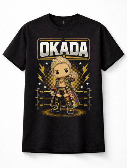 Kazuchika Okada AEW Rainmaker Japanese Wrestling Champion Pop Unisex T-Shirt