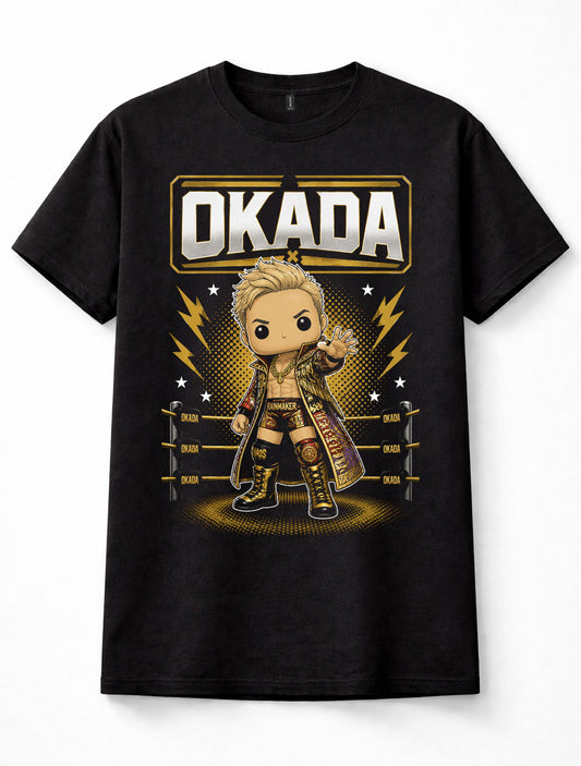 Kazuchika Okada AEW Rainmaker Japanese Wrestling Champion Pop Unisex T-Shirt
