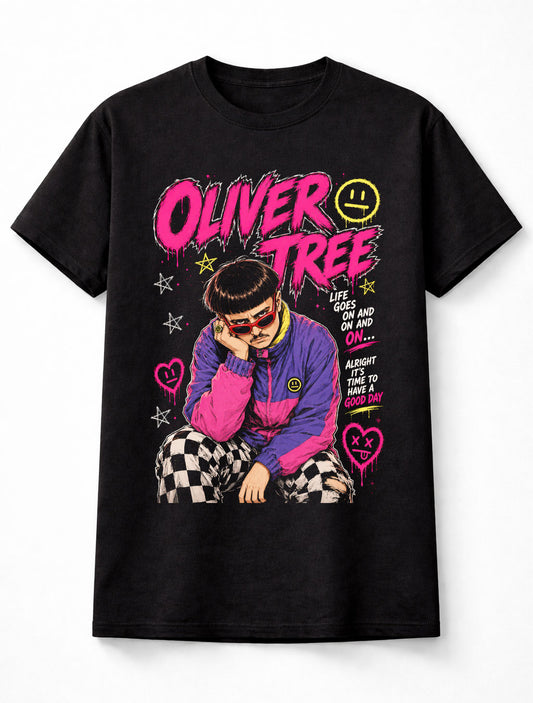 Oliver Tree Life Goes On Alternative Music Fan Graphic Unisex T-Shirt