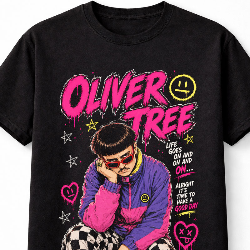 Oliver Tree Life Goes On Alternative Music Fan Graphic Unisex T-Shirt
