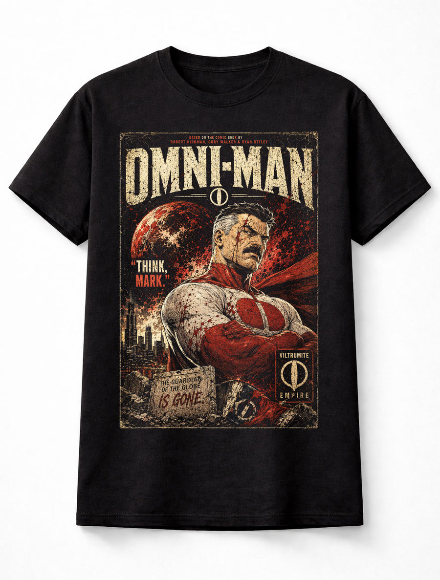 Invincible Omni-Man Viltrumite Superhero Comic Unisex T-Shirt