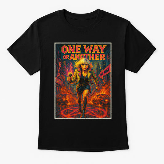 Blondie One Way or Another Unisex T-Shirt New Wave Punk Rock Band Tee