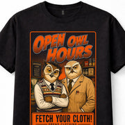 Open Owl Hours Open All Hours Arkwright Granville Unisex T-Shirt