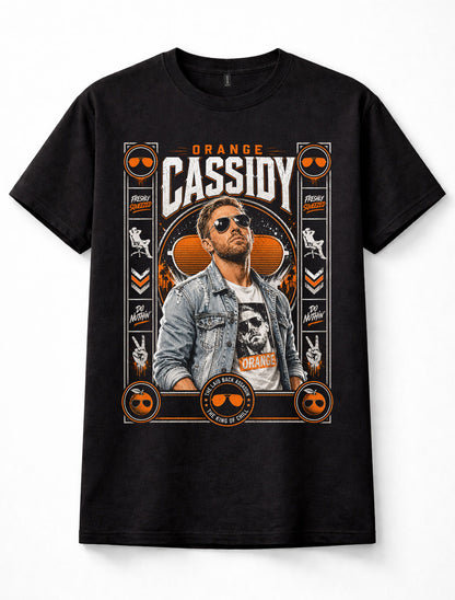 Orange Cassidy AEW Freshly Squeezed Wrestling King of Sloth Unisex T-Shirt