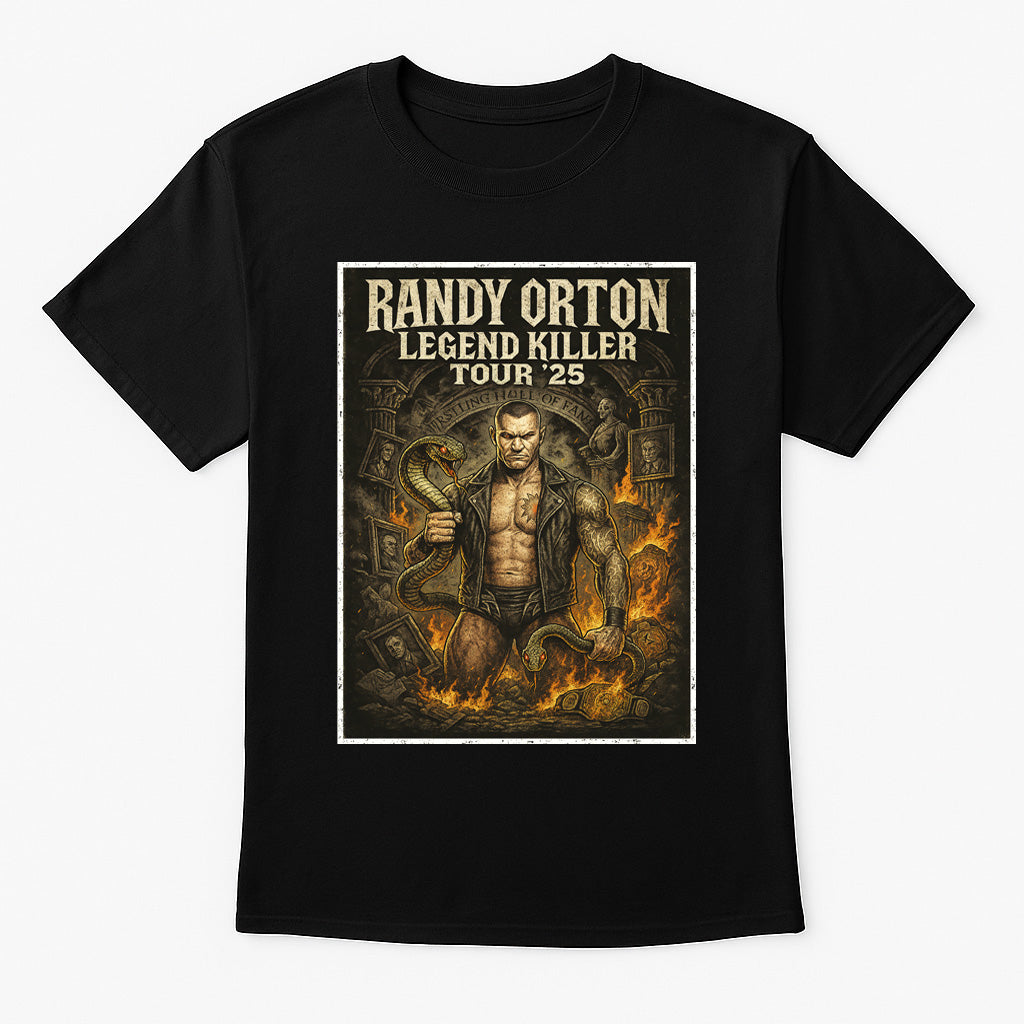 Randy Orton Legend Killer Tour Retro Wrestling Unisex Adults & Kids T-Shirt