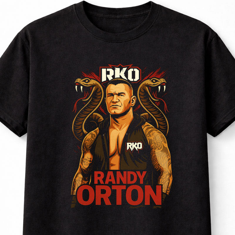 Randy Orton RKO Viper Wrestling Adults & Kids Unisex T-Shirt