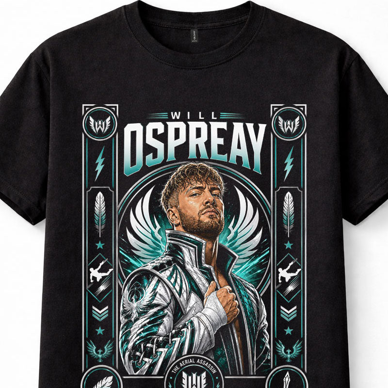 Will Ospreay AEW Aerial Assassin British Wrestling High Flyer Unisex T-Shirt