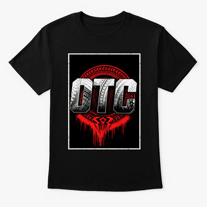 Roman Reigns T-Shirt OTC Tribal Wrestling WWE Street Unisex Black Graphic Tee