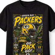 Green Bay Packers NFL Football Fan Gift Go Pack Go Unisex T-Shirt