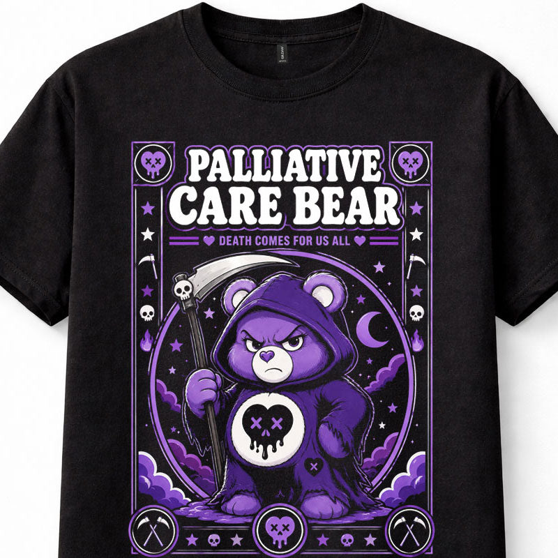 Palliative Care Bear Care Bears Nurse Funny Unisex T-Shirt