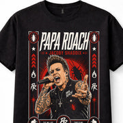 Papa Roach Jacoby Shaddix Nu Metal Rock Band Unisex T-Shirt