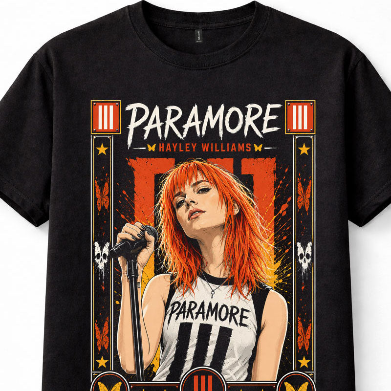 Paramore Hayley Williams Alternative Rock Band Unisex T-Shirt