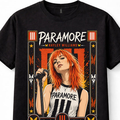 Paramore Hayley Williams Alternative Rock Band Unisex T-Shirt