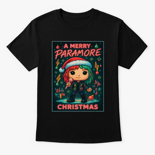 Paramore Merry Christmas Pop Punk Unisex Christmas T-Shirt or Hoodie