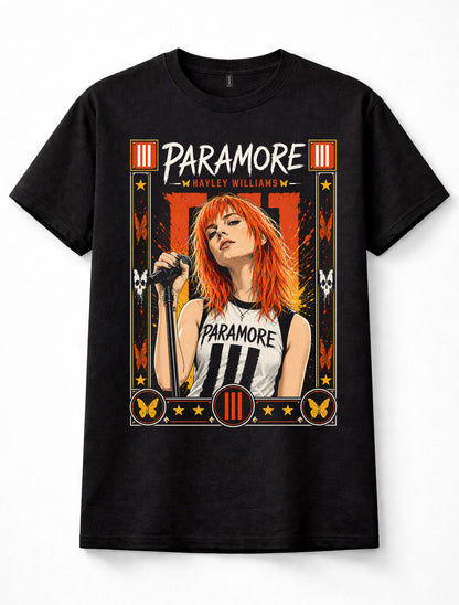 Paramore Hayley Williams Alternative Rock Band Unisex T-Shirt