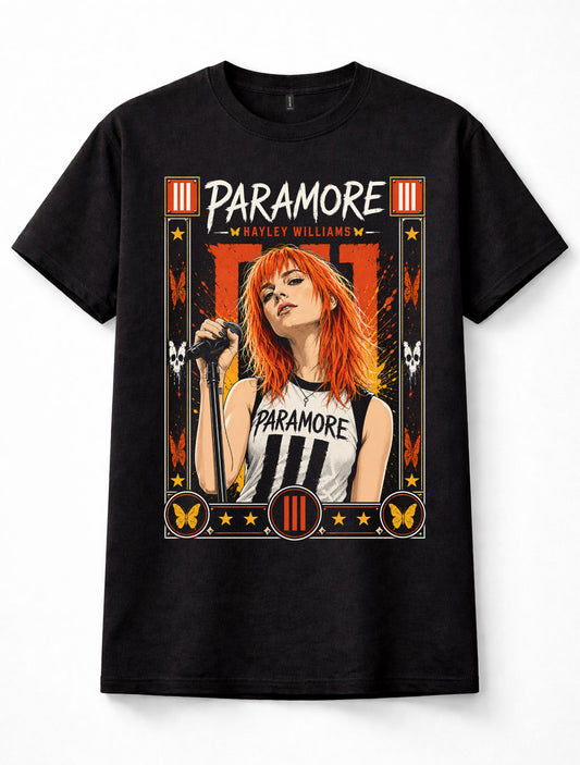 Paramore Hayley Williams Alternative Rock Band Unisex T-Shirt