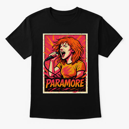 Paramore – Hayley Williams Unisex T-Shirt Pop Punk Band Merch Tee