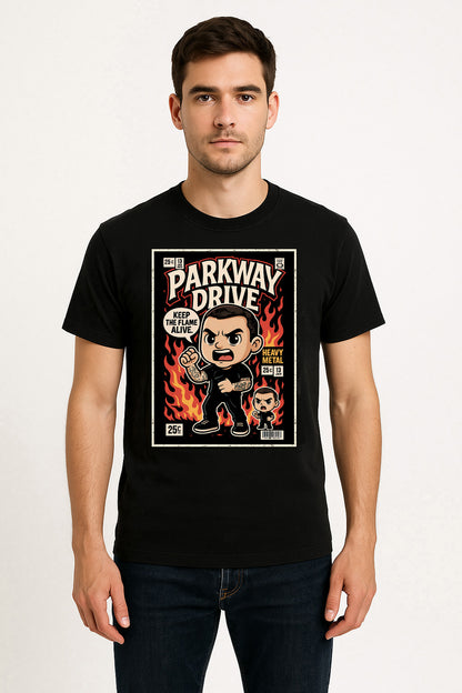 Parkway Drive Vice Grip Metalcore Funko Pop Style Unisex T-Shirt