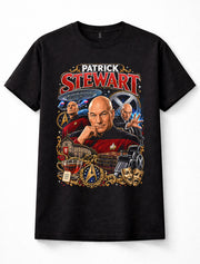 Patrick Stewart Star Trek Picard Professor X X-Men Unisex T-Shirt