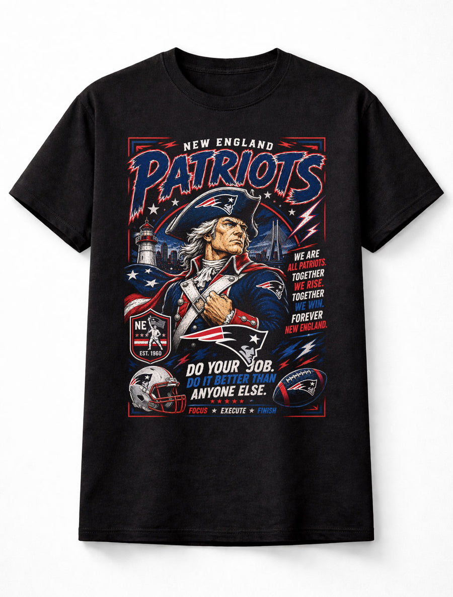 New England Patriots NFL Patriot Football Fan Gift Unisex T-Shirt