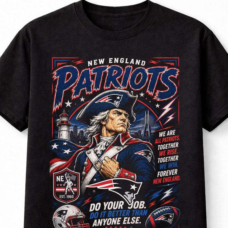 New England Patriots NFL Patriot Football Fan Gift Unisex T-Shirt