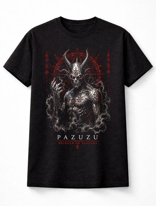 Pazuzu Bringer of Plagues Demon Horror Gothic Metal Unisex T-Shirt