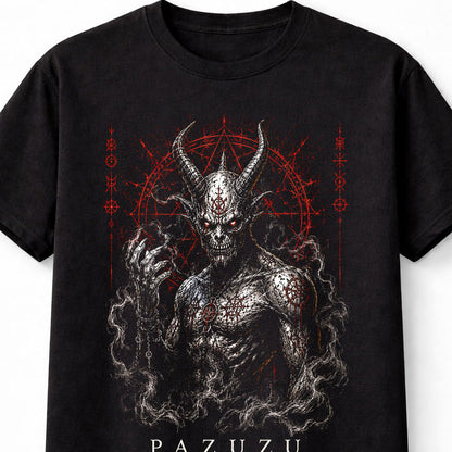 Pazuzu Bringer of Plagues Demon Horror Gothic Metal Unisex T-Shirt