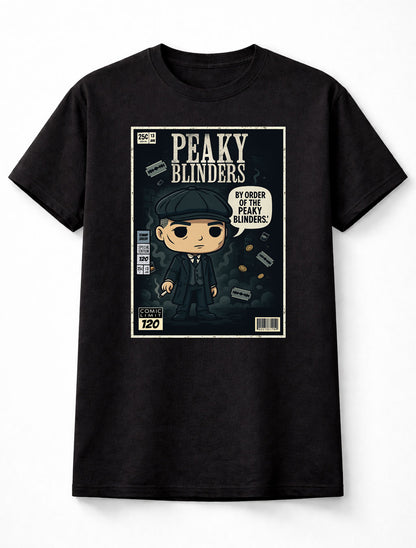 Peaky Blinders Tommy Shelby By Order of the Peaky Blinders Gangster TV Series Adults & Kids Unisex T-Shirt