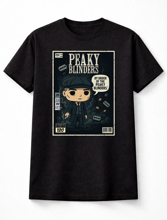 Peaky Blinders Tommy Shelby By Order of the Peaky Blinders Gangster TV Series Adults & Kids Unisex T-Shirt